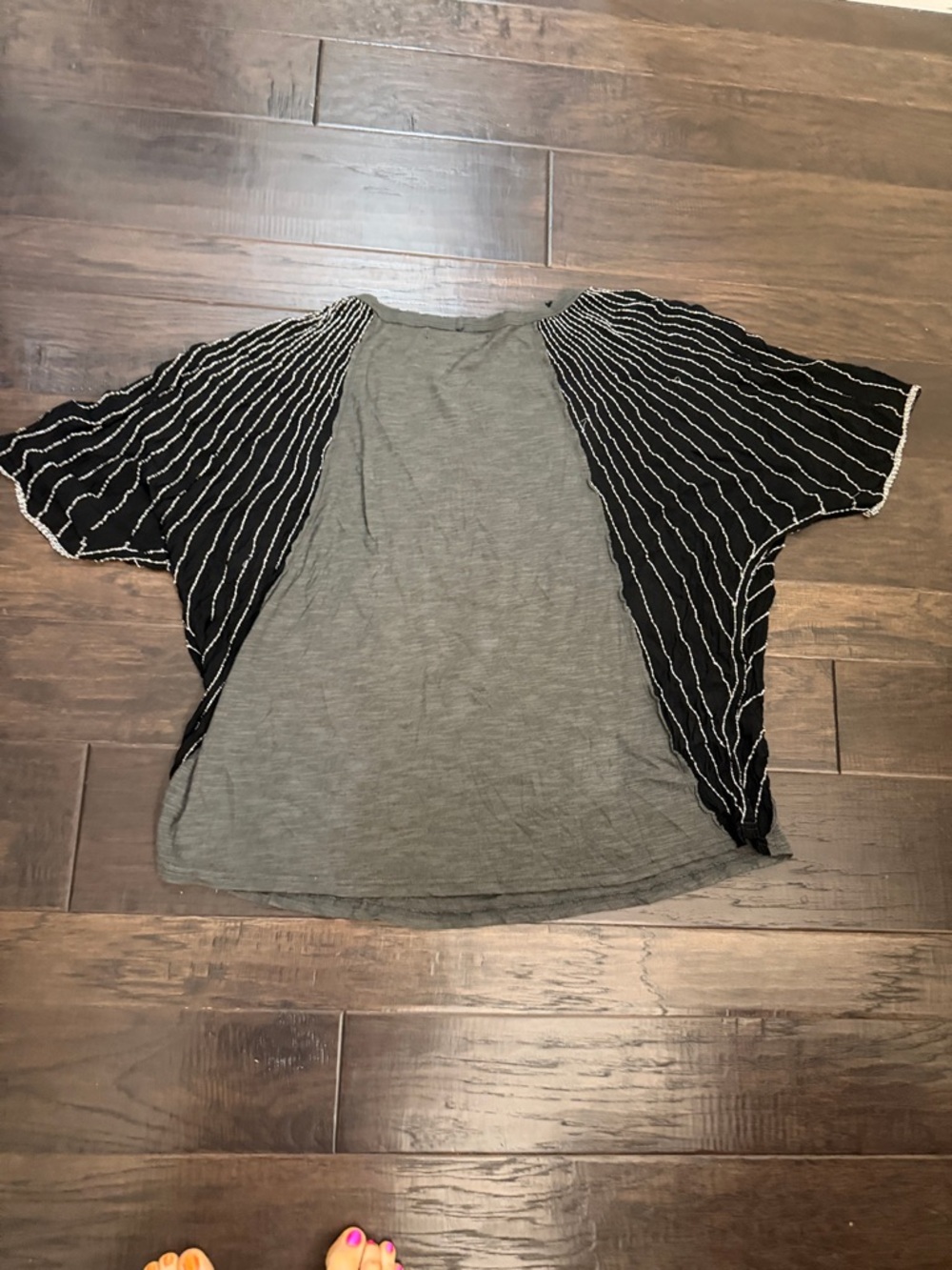 We The Free Top Heather Gray Women's Crewneck - Picture 9 of 15
